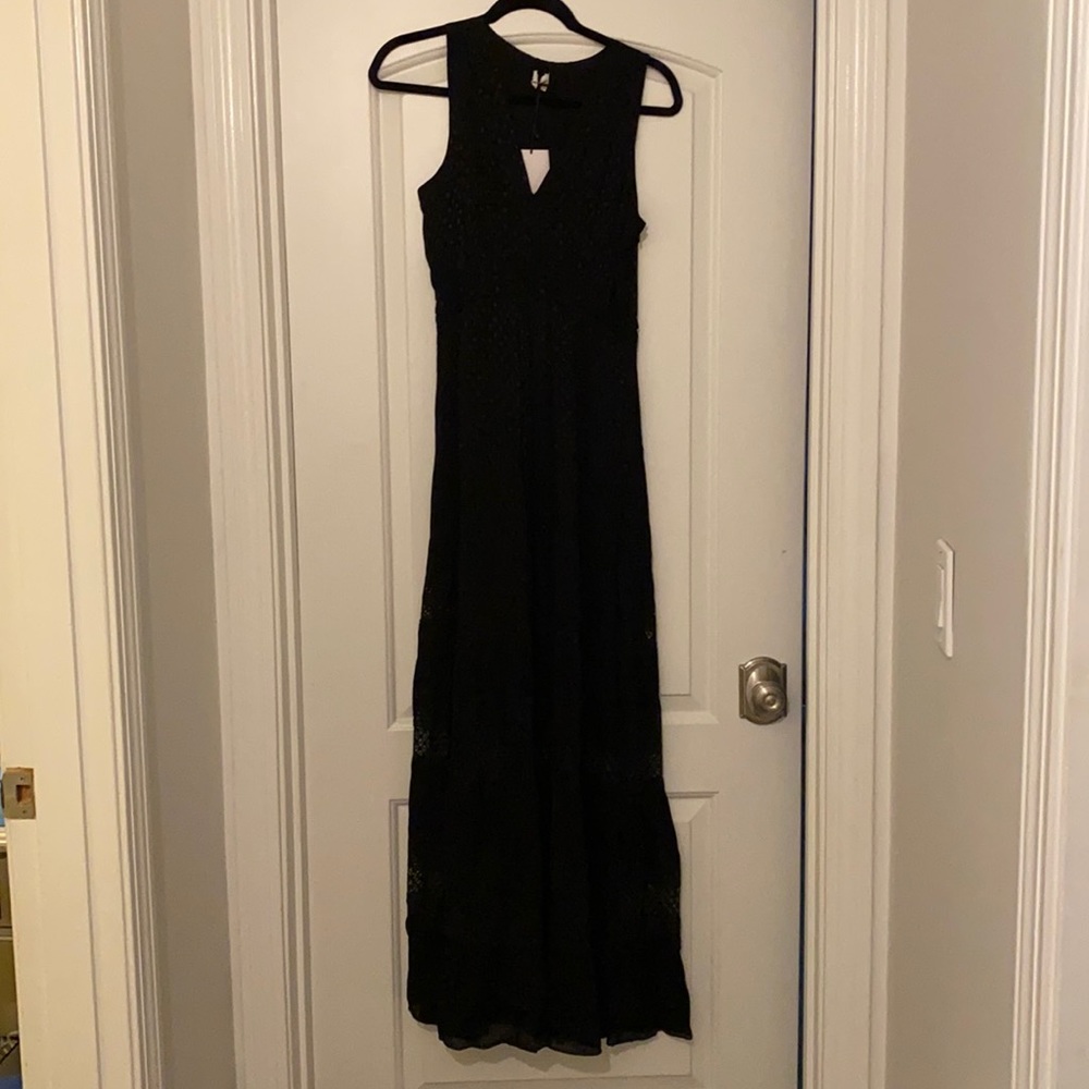 Black Full Length Dress
